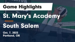 St. Mary's Academy  vs South Salem Game Highlights - Oct. 7, 2023