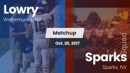 Matchup: Lowry HS vs. Sparks  2017
