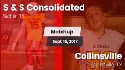 Matchup: S & S Consolidated vs. Collinsville  2017