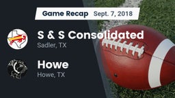 Recap: S & S Consolidated  vs. Howe  2018