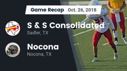 Recap: S & S Consolidated  vs. Nocona  2018