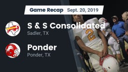 Recap: S & S Consolidated  vs. Ponder  2019