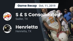 Recap: S & S Consolidated  vs. Henrietta  2019