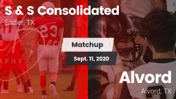 Matchup: S & S Consolidated vs. Alvord  2020