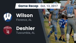 Recap: Wilson  vs. Deshler  2017