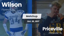 Matchup: Wilson vs. Priceville  2017