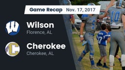 Recap: Wilson  vs. Cherokee  2017