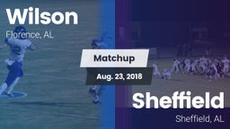 Matchup: Wilson vs. Sheffield  2018