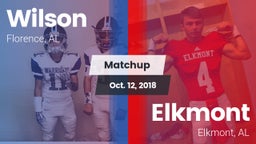 Matchup: Wilson vs. Elkmont  2018