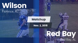 Matchup: Wilson vs. Red Bay  2018