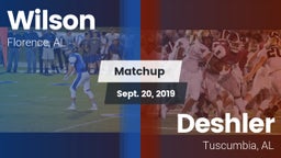 Matchup: Wilson vs. Deshler  2019
