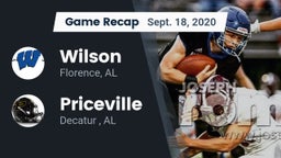 Recap: Wilson  vs. Priceville  2020