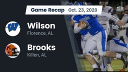 Recap: Wilson  vs. Brooks  2020
