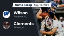 Recap: Wilson  vs. Clements  2021