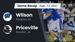 Recap: Wilson  vs. Priceville  2021