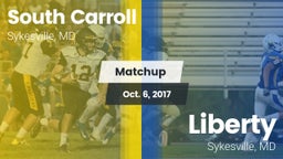 Matchup: South Carroll vs. Liberty  2017