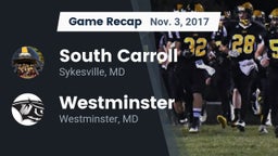 Recap: South Carroll  vs. Westminster  2017