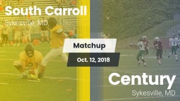 Matchup: South Carroll vs. Century  2018
