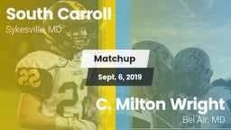 Matchup: South Carroll vs. C. Milton Wright  2019
