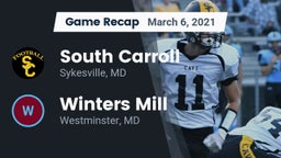 Recap: South Carroll  vs. Winters Mill  2021