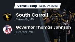 Recap: South Carroll  vs. Governor Thomas Johnson  2022