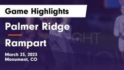 Palmer Ridge  vs Rampart  Game Highlights - March 23, 2023