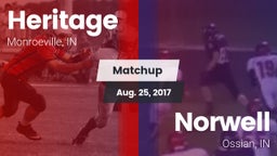 Matchup: Heritage vs. Norwell  2017