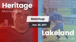 Matchup: Heritage vs. Lakeland  2017