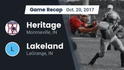 Recap: Heritage  vs. Lakeland  2017
