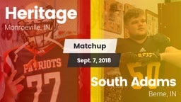 Matchup: Heritage vs. South Adams  2018