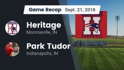 Recap: Heritage  vs. Park Tudor  2018