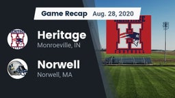 Recap: Heritage  vs. Norwell  2020