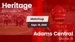 Matchup: Heritage vs. Adams Central  2020