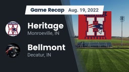 Recap: Heritage  vs. Bellmont  2022
