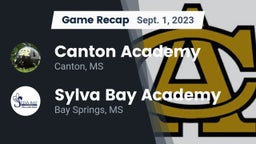 Recap: Canton Academy  vs. Sylva Bay Academy  2023