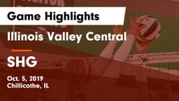 Illinois Valley Central  vs SHG Game Highlights - Oct. 5, 2019