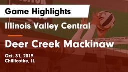 Illinois Valley Central  vs Deer Creek Mackinaw Game Highlights - Oct. 31, 2019