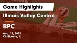 Illinois Valley Central  vs BPC Game Highlights - Aug. 26, 2023