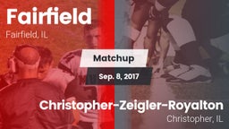 Matchup: Fairfield vs. Christopher-Zeigler-Royalton  2017