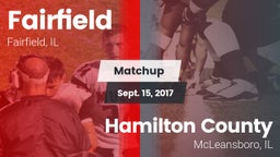 Matchup: Fairfield vs. Hamilton County  2017