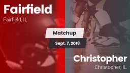 Matchup: Fairfield vs. Christopher  2018