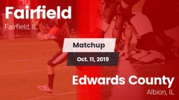 Matchup: Fairfield vs. Edwards County  2019