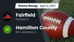 Recap: Fairfield  vs. Hamilton County  2021