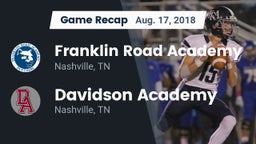Recap: Franklin Road Academy vs. Davidson Academy  2018