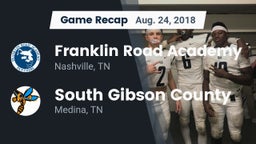 Recap: Franklin Road Academy vs. South Gibson County  2018