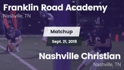 Matchup: Franklin Road Academ vs. Nashville Christian  2018