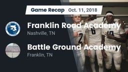 Recap: Franklin Road Academy vs. Battle Ground Academy  2018