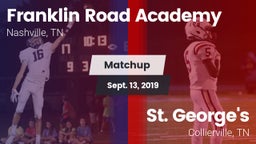 Matchup: Franklin Road Academ vs. St. George's  2019