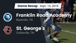 Recap: Franklin Road Academy vs. St. George's  2019