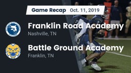Recap: Franklin Road Academy vs. Battle Ground Academy  2019